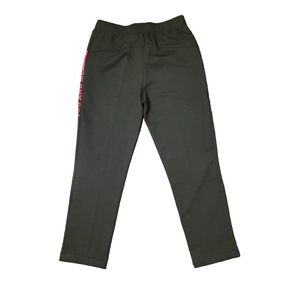 2/$20 Y2K Black With Pink Sweatpants Pants Size: Small